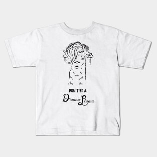 Drama Llama Kids T-Shirt